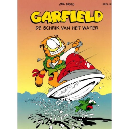 Garfield  album 121 De schrik van het water