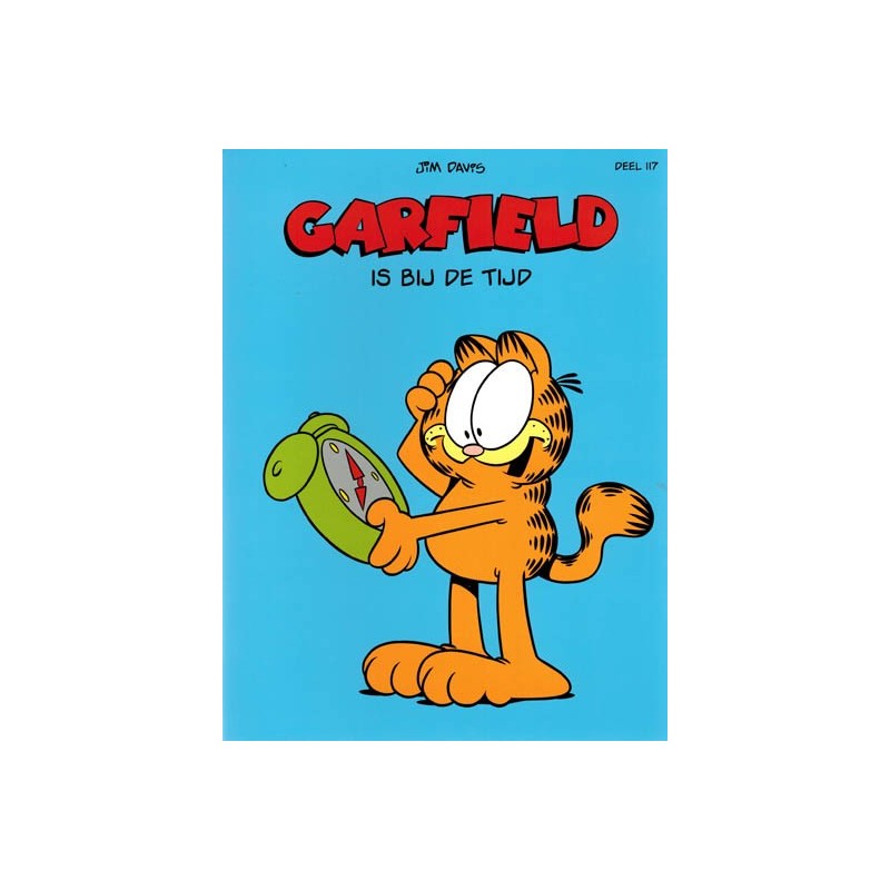 Garfield  album 117 Is bij de tijd