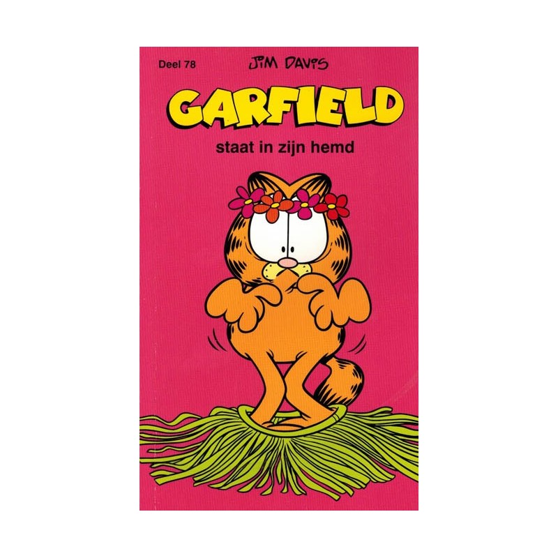 Garfield  pocket 078 Staat in zijn hemd