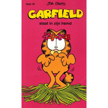 Garfield  pocket 078 Staat in zijn hemd