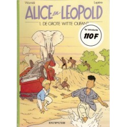 Alice en Leopold 01 De grote witte olifant 1e druk 1991