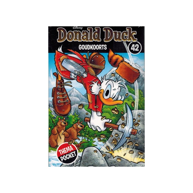 Donald Duck  Dubbel pocket Extra 42 Goudkoorts