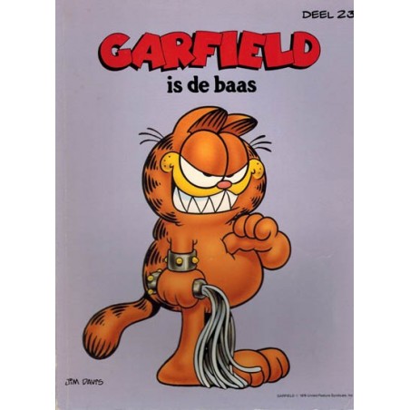 Garfield 023 Is de baas 1e druk 1990