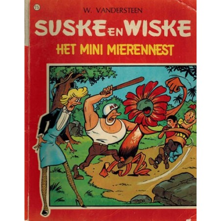 Suske & Wiske 075% Het mini mierennest 1e druk 1968