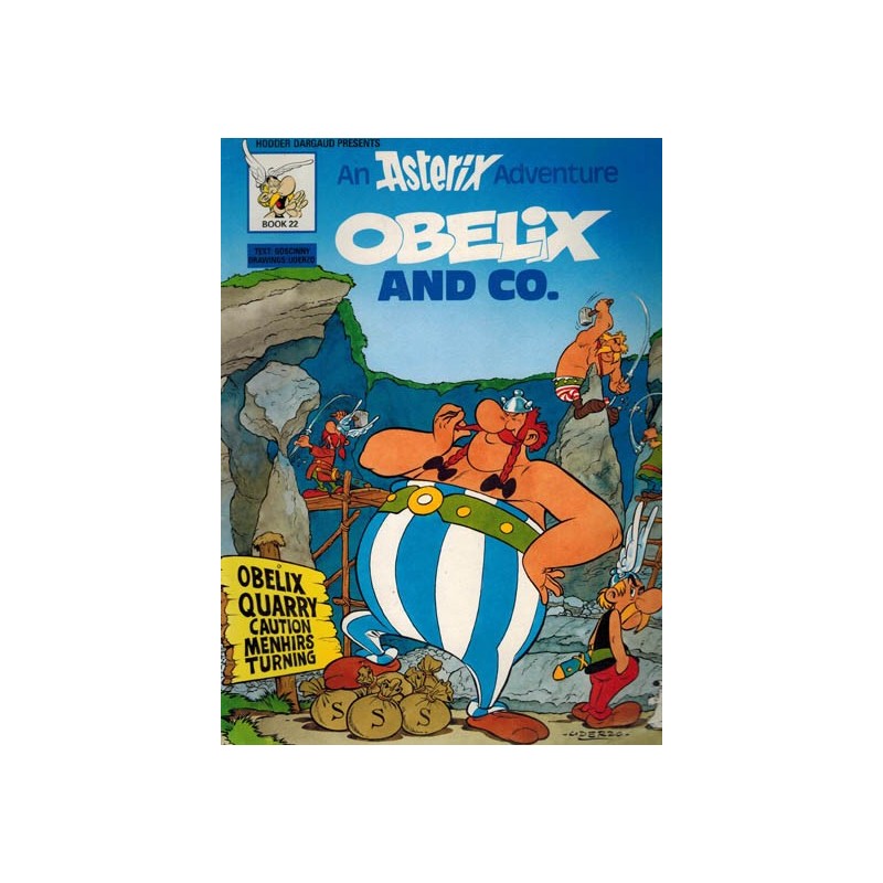 Asterix Taal Engels Obelix and Co. Reprint