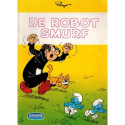 Smurfen reclamealbum De robotsmurf (Danone) 1e druk 1988