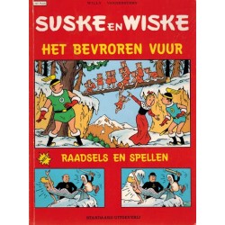 Suske & Wiske reclamealbum 141 Plus Het bevroren vuur 1e druk 1987