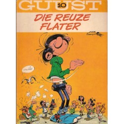 Guust Flater 10 Die reuze flater herdruk 1977 (achterkant: olielamp)