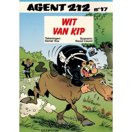 Agent 212 17 Wit van kip 1e druk 1995