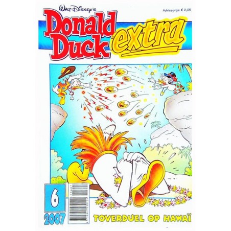 Donald Duck Extra 2007 06% 1e druk Toverduel op Hawaii