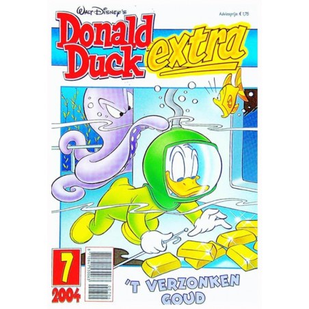 Donald Duck Extra 2004 07 1e druk 't Verzonken goud
