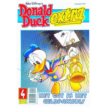 Donald Duck Extra 2003 04 1e druk Het gat in het geldpakhuis