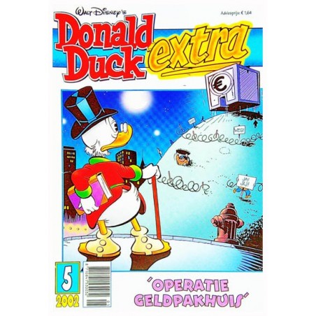 Donald Duck Extra 2002 05 1e druk Operatie geldpakhuis