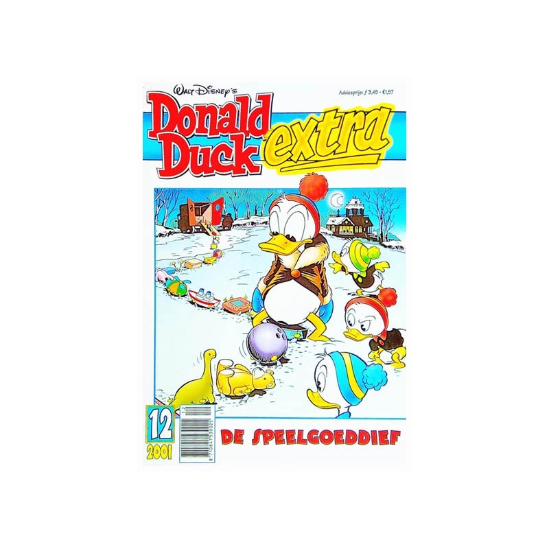 Donald Duck Extra 2001 12 1e druk De speelgoeddief