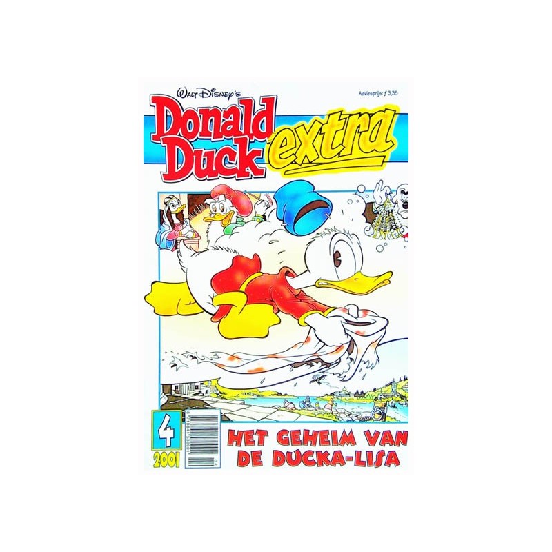 Donald Duck Extra 2001 04 1e druk Het geheim van de Ducka-Lisa