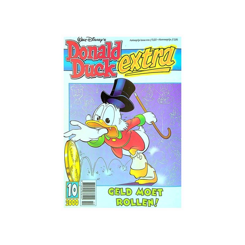 Donald Duck Extra 2000 10 1e druk Geld moet rollen