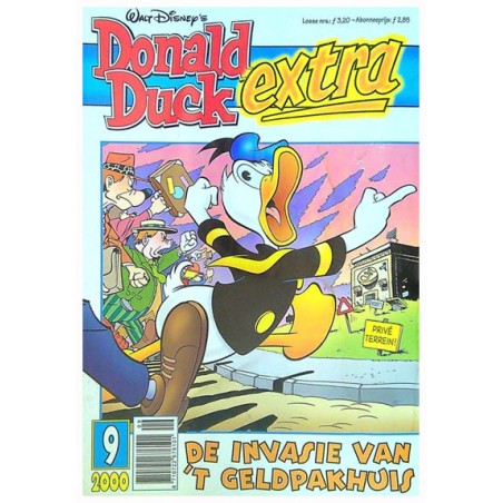 Donald Duck Extra 2000 09 1e druk De invasie van 't geldpakhuis
