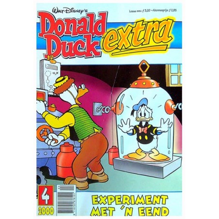 Donald Duck Extra 2000 04 1e druk De vliegende eend