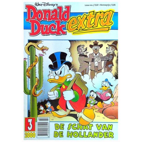 Donald Duck Extra 2000 03 1e druk De schat van de Hollander