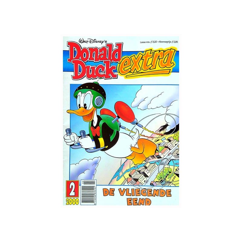 Donald Duck Extra 2000 02 1e druk De vliegende eend