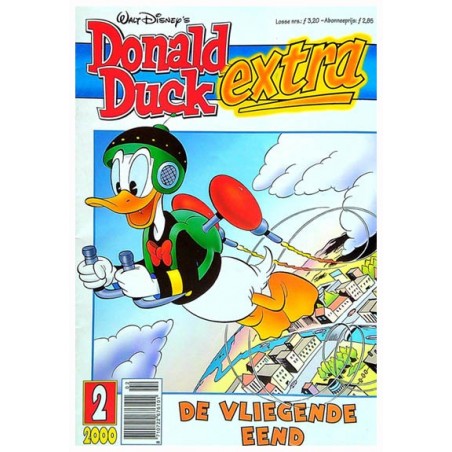 Donald Duck Extra 2000 02 1e druk De vliegende eend