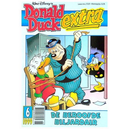 Donald Duck Extra 1999 06 1e druk De beroofde biljardair