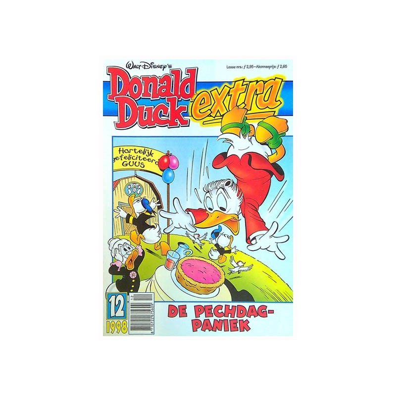 Donald Duck Extra 1998 12 1e druk De pechdagpaniek