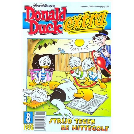Donald Duck Extra 1998 08 1e druk Strijd tegen de hittegolf