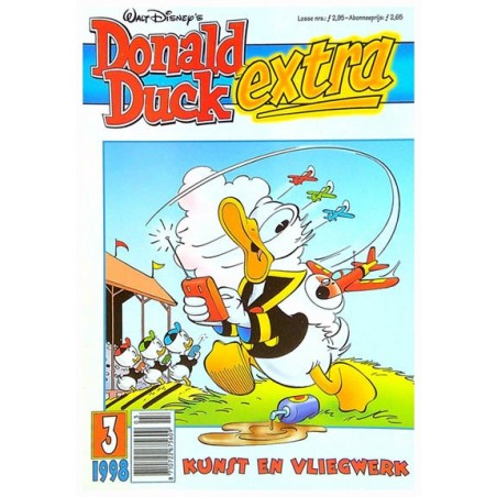 Donald Duck Extra 1998 03 1e druk Kunst en vliegwerk