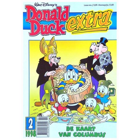 Donald Duck Extra 1998 02 1e druk De kaart van Columbus