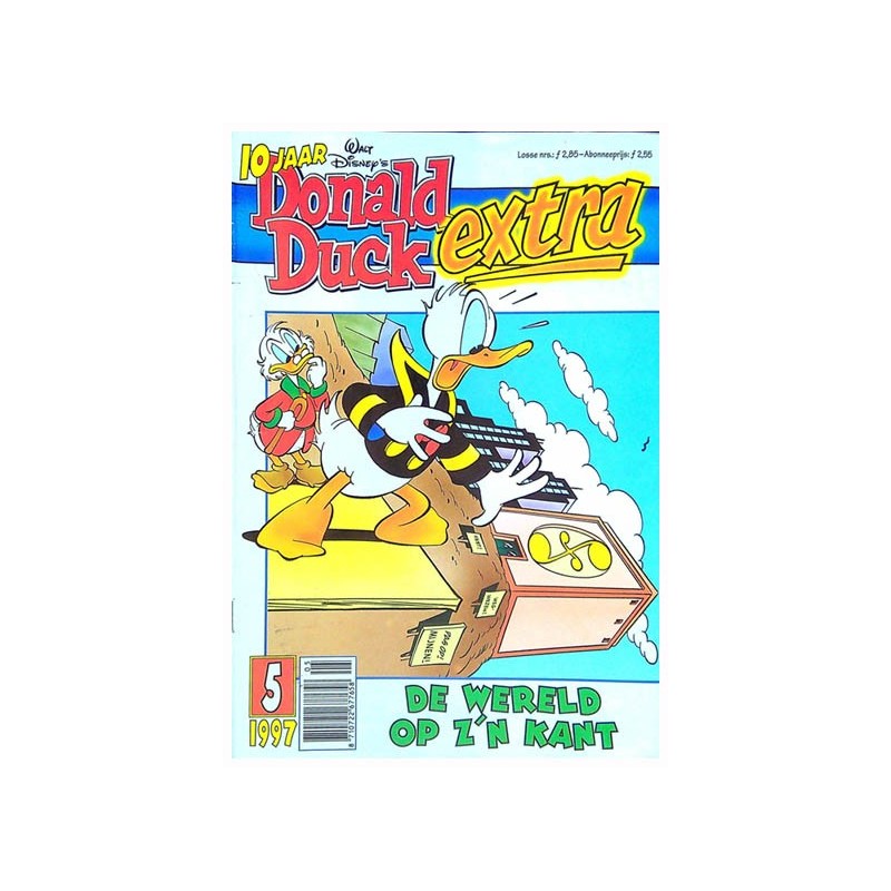 Donald Duck Extra 1997 05 1e druk De wereld op z'n kant