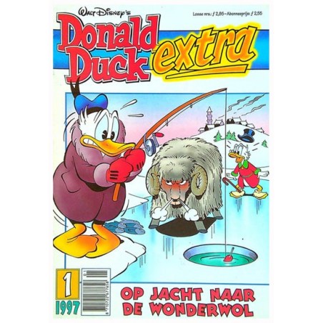 Donald Duck Extra 1997 01 1e druk Op jacht naar de wonderwol