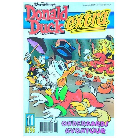 Donald Duck Extra 1996 11 1e druk Onderaards avontuur