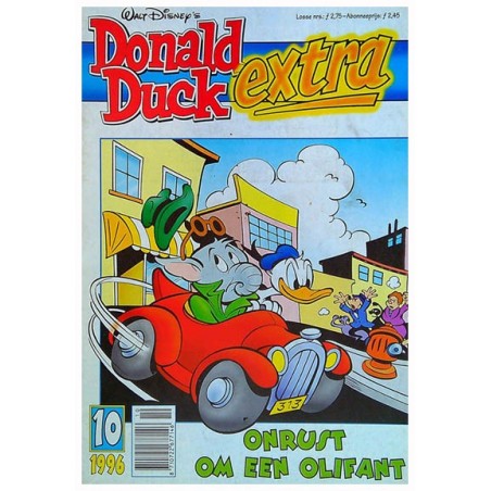 Donald Duck Extra 1996 10 1e druk Onrust om een olifant
