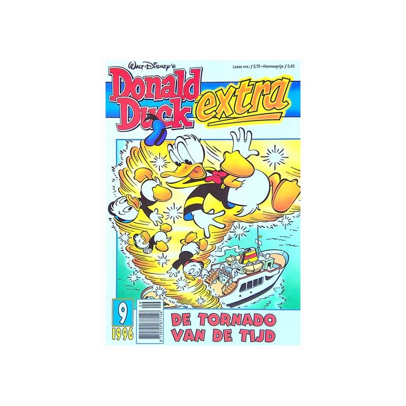 Donald Duck Extra 1996 09 1e druk De tornado van de tijd