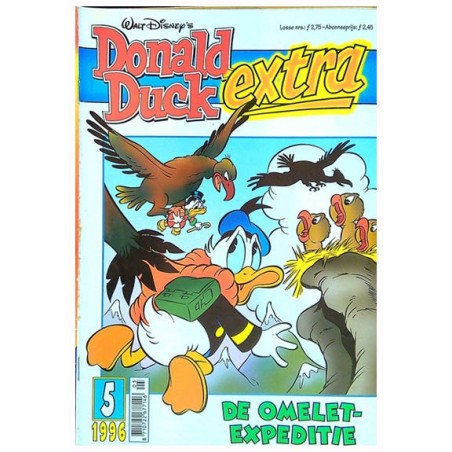 Donald Duck Extra 1996 05 1e druk De omeletexpeditie