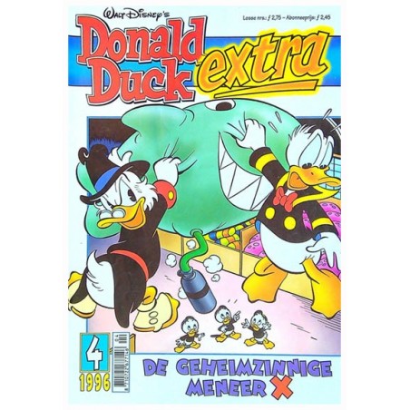Donald Duck Extra 1996 04 1e druk De geheimzinnige meneer X