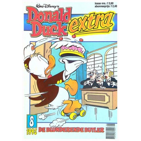 Donald Duck Extra 1995 08 1e druk De blunderende butler