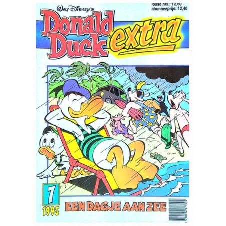 Donald Duck Extra 1995 07 1e druk Een dagje aan zee