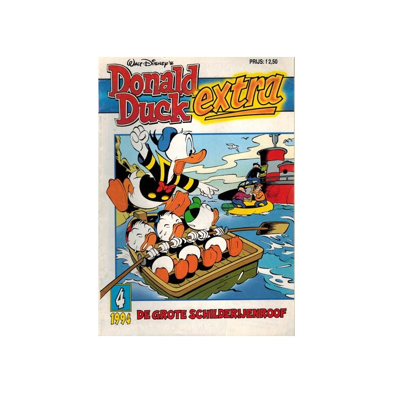 Donald Duck Extra 1994 04 1e druk De grote schilderijenroof