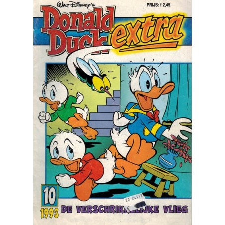 Donald Duck Extra 1993 10 1e druk De verschrikkelijke vlieg