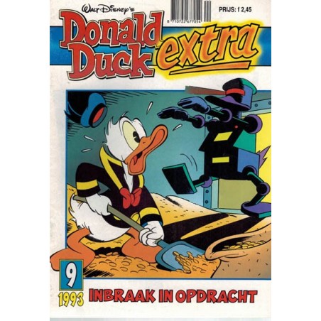 Donald Duck Extra 1993 09 1e druk Inbraak in opdracht