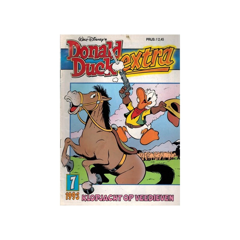 Donald Duck Extra 1993 07 1e druk Klopjacht op veedieven