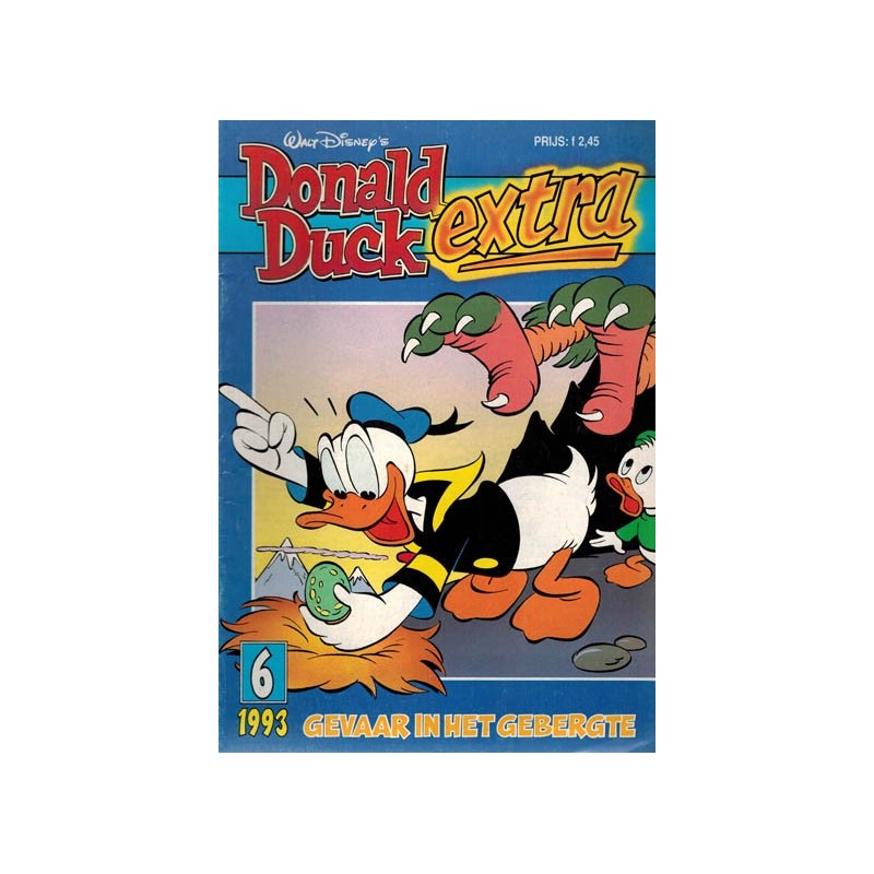 Donald Duck Extra 1993 06 1e druk Gevaar in het gebergte