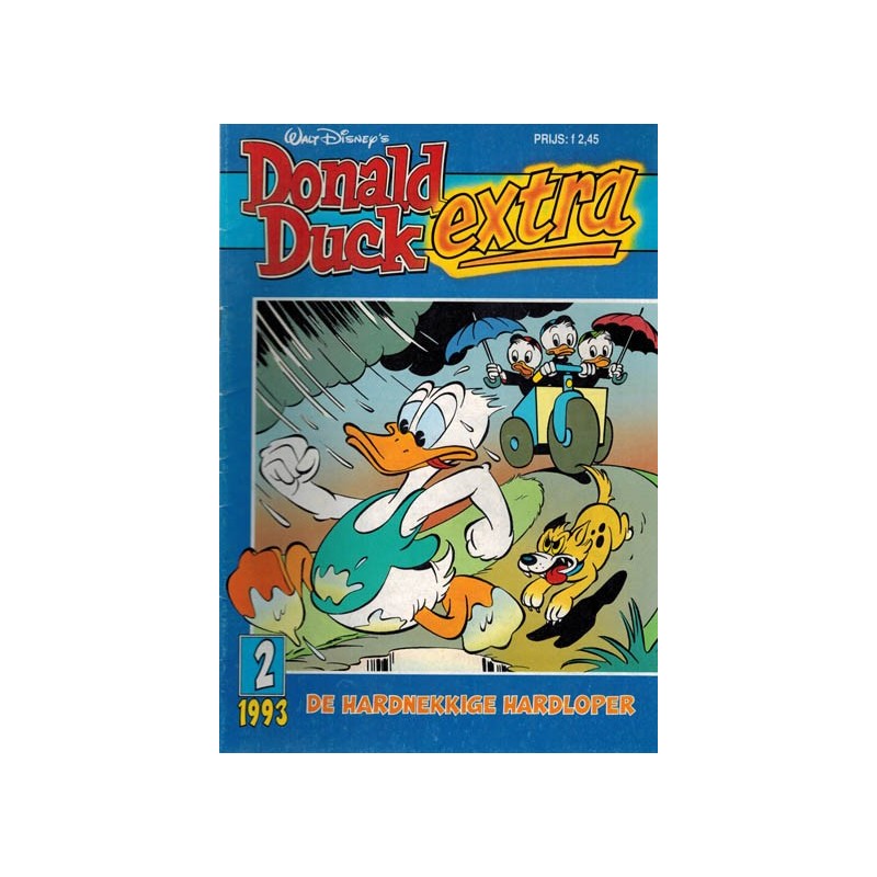 Donald Duck Extra 1993 02 1e druk De hardnekkige hardloper