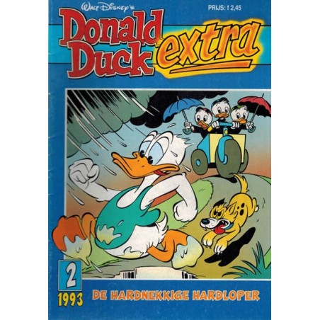 Donald Duck Extra 1993 02 1e druk De hardnekkige hardloper