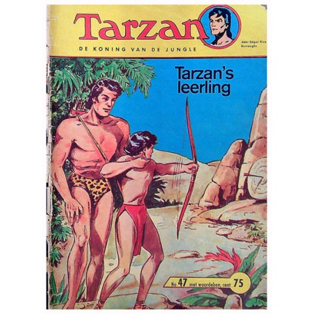 Tarzan Metropolis 47 Tarzan's leerling 1e druk 1962