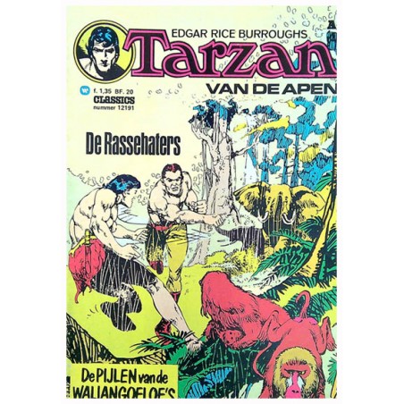 Tarzan 191 Rassehaters 1e druk
