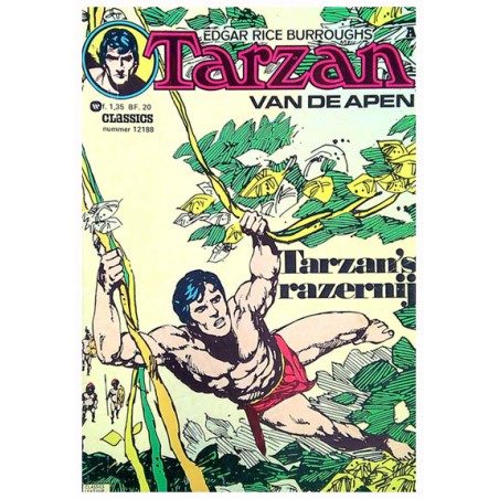 Tarzan 188 Tarzan's razernij 1e druk