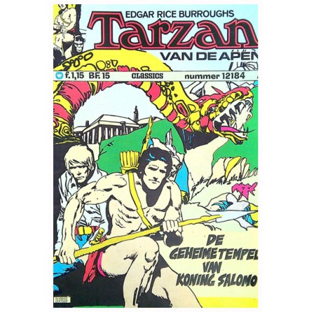 Tarzan 184 De geheime tempel van koning Salomo 1e druk